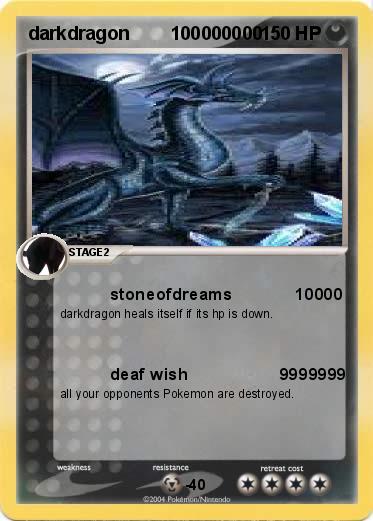 Pokemon darkdragon        100000000