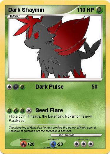Pokemon Dark Shaymin