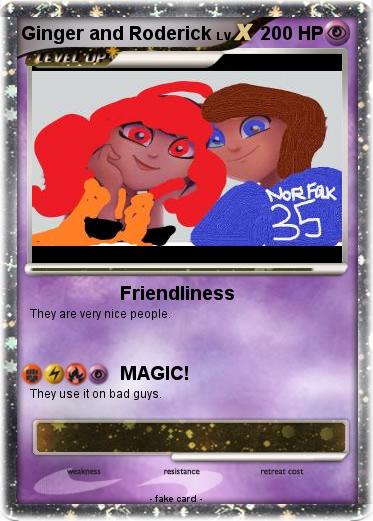 Pokemon Ginger and Roderick