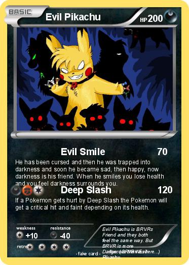 Pokemon Evil Pikachu