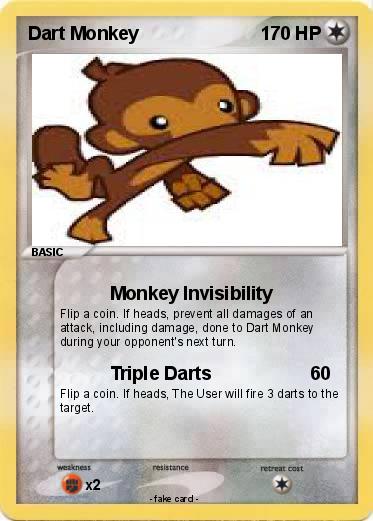 Pokemon Dart Monkey