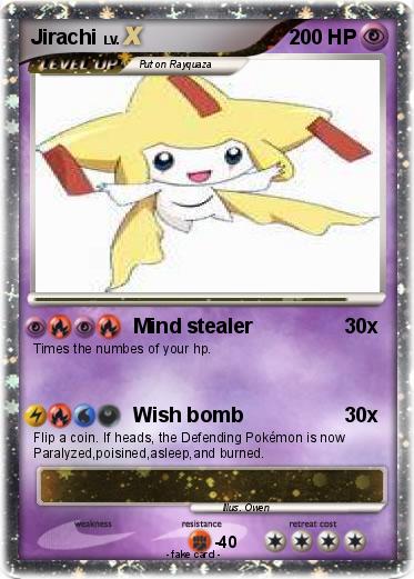 Pokemon Jirachi