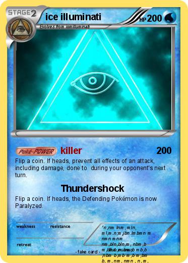 Pokemon ice illuminati