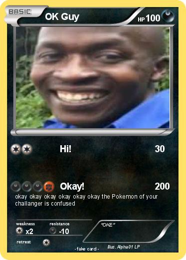 Pokemon OK Guy