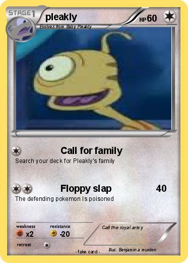 Pokemon pleakly