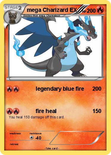 Pokemon mega Charizard EX