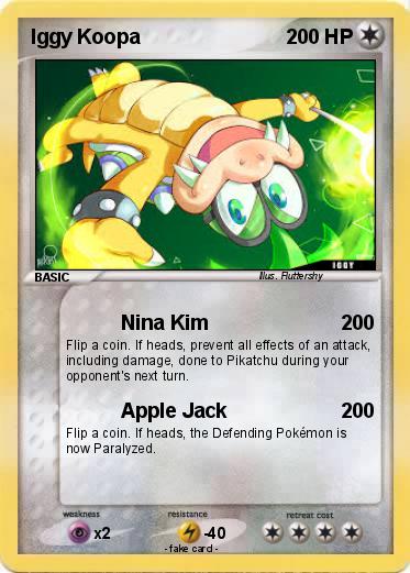 Pokemon Iggy Koopa