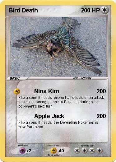 Pokemon Bird Death