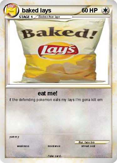 Pokemon baked lays