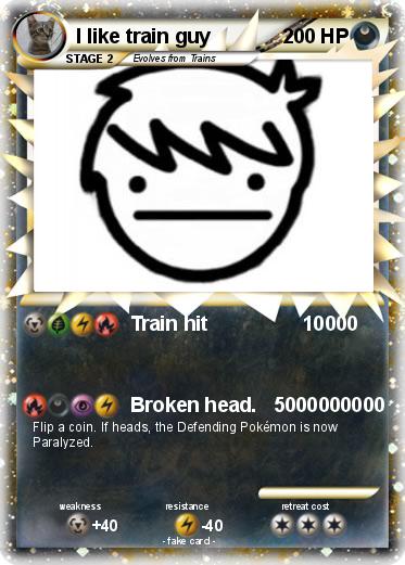 Pokemon I like train guy