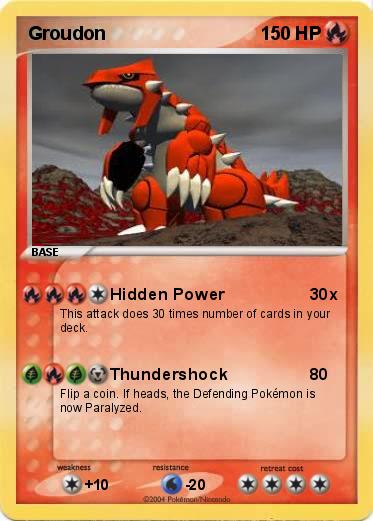 Pokemon Groudon