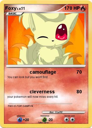 Pokemon Foxy