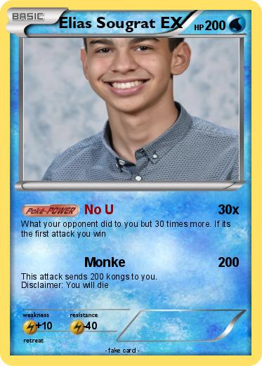 Pokemon Elias Sougrat EX