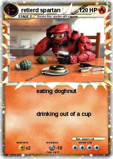 Pokemon retierd spartan