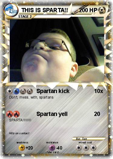Pokemon THIS IS SPARTA!!