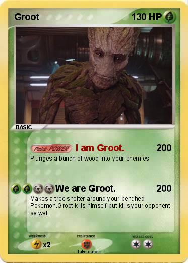 Pokemon Groot