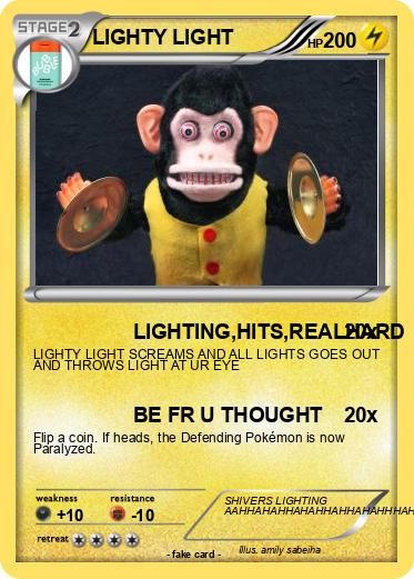 Pokemon LIGHTY LIGHT