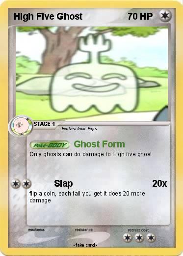 Pokemon High Five Ghost