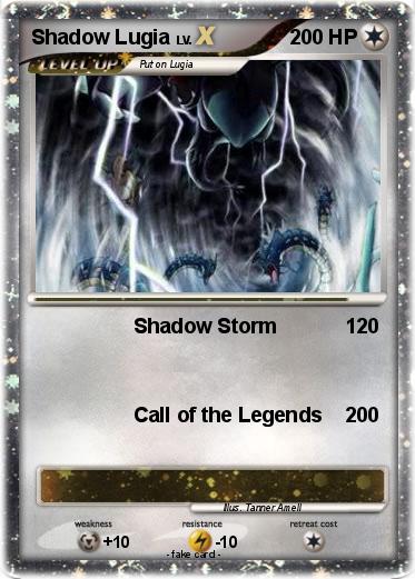Pokemon Shadow Lugia