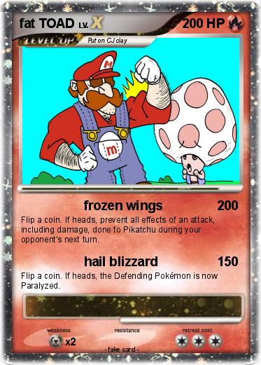 Pokemon fat TOAD