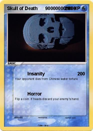 Pokemon Skull of Death      900000000000