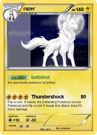 Pokemon razer Pokemon razer