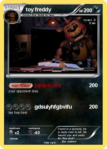 Pokemon toy freddy