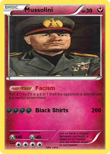 Pokemon Mussolini