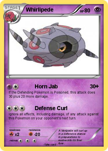 Pokemon Whirlipede
