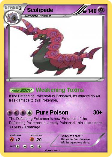 Pokemon Scolipede