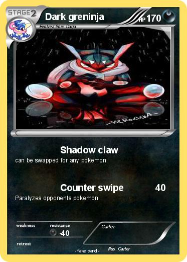 Pokemon Dark greninja