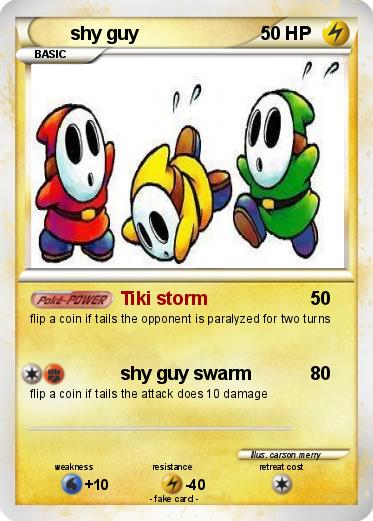Pokemon shy guy