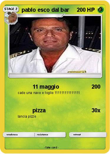 Pokemon pablo esco dal bar