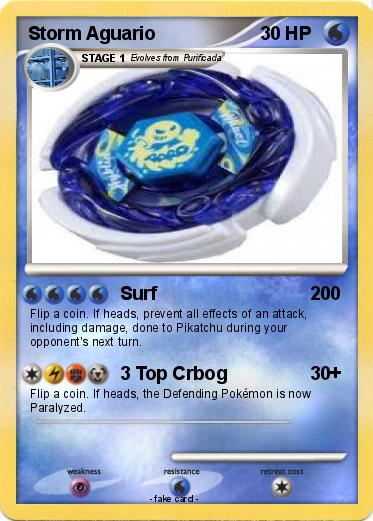 Pokemon Storm Aguario