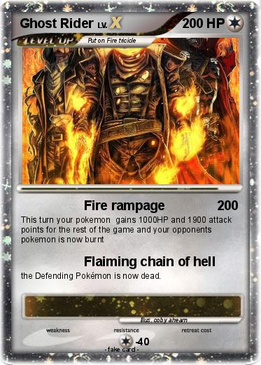 Pokemon Ghost Rider