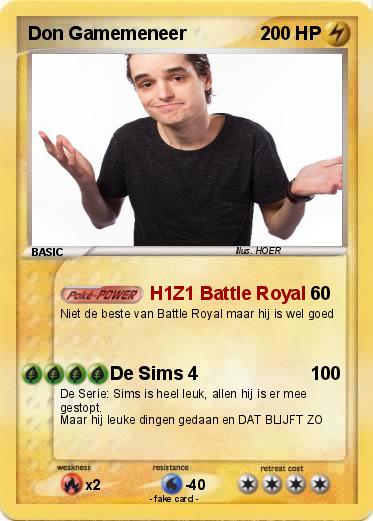 Pokemon Don Gamemeneer