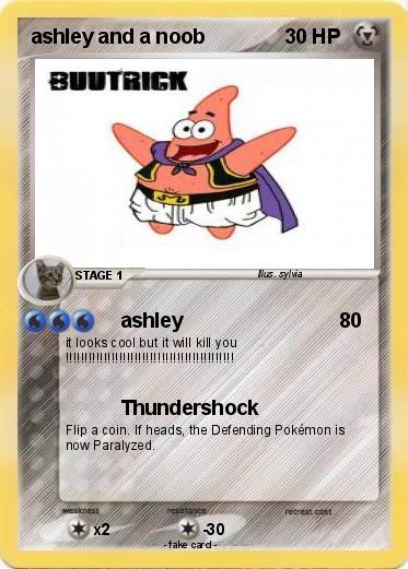 Pokemon ashley and a noob