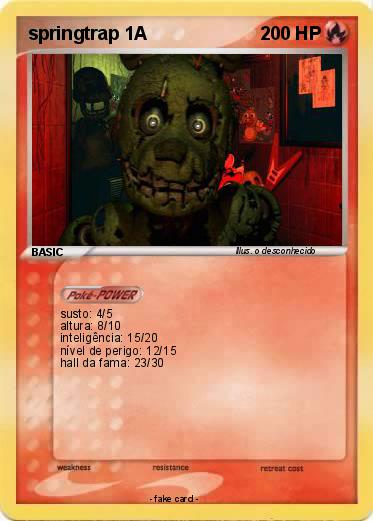 Pokemon springtrap 1A