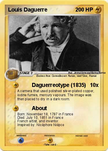 Pokemon Louis Daguerre