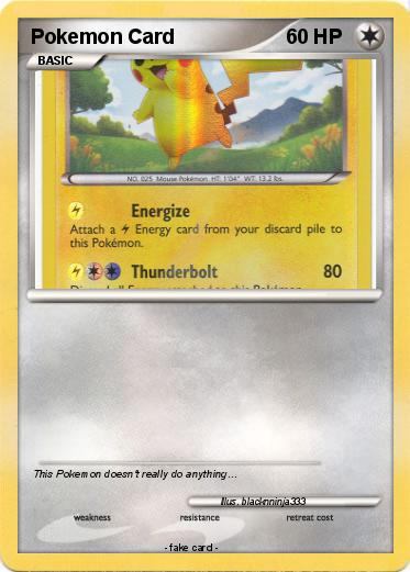 Pokemon Pokemon Card