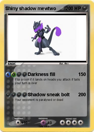 Pokemon Shiny shadow mewtwo