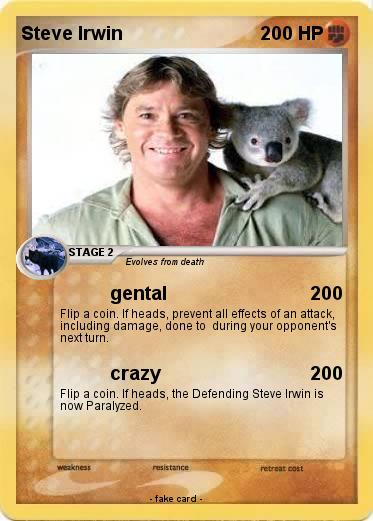 Pokemon Steve Irwin
