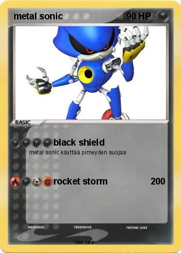 Pokemon metal sonic