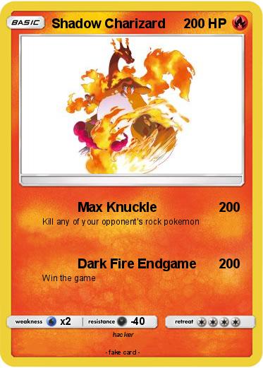 Pokemon Shadow Charizard