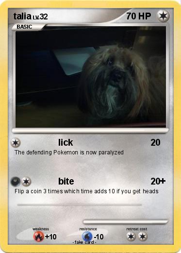 Pokemon talia