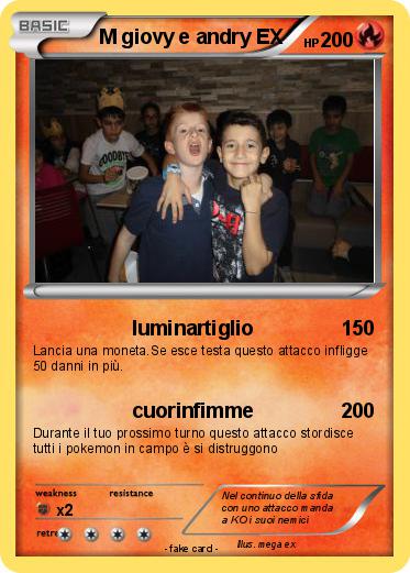 Pokemon M giovy e andry EX