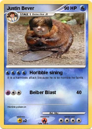 Pokemon Justin Bever