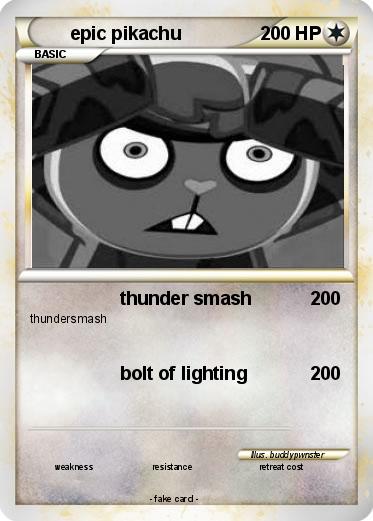 Pokemon epic pikachu
