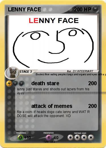 Pokemon LENNY FACE