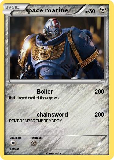 Pokemon space marine
